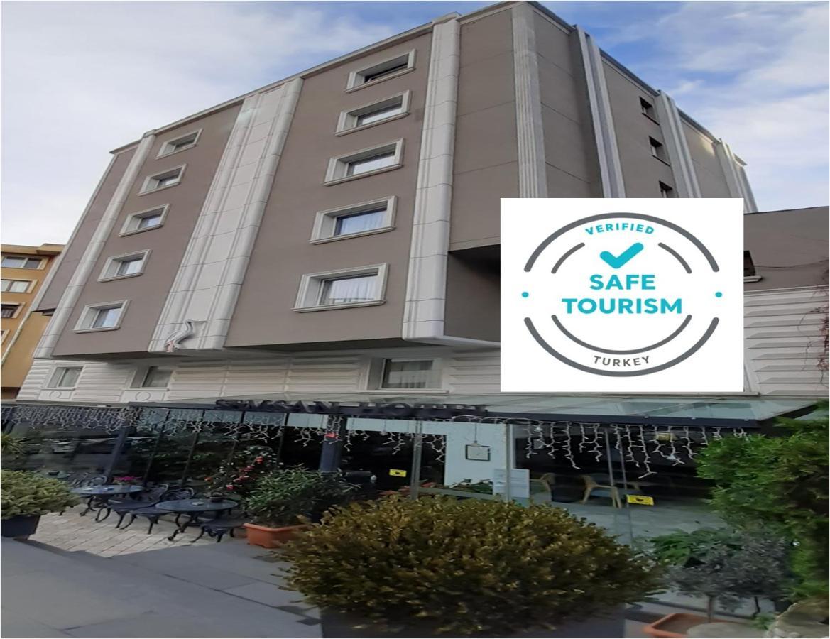 Semsan Hotel Istanboel Buitenkant foto