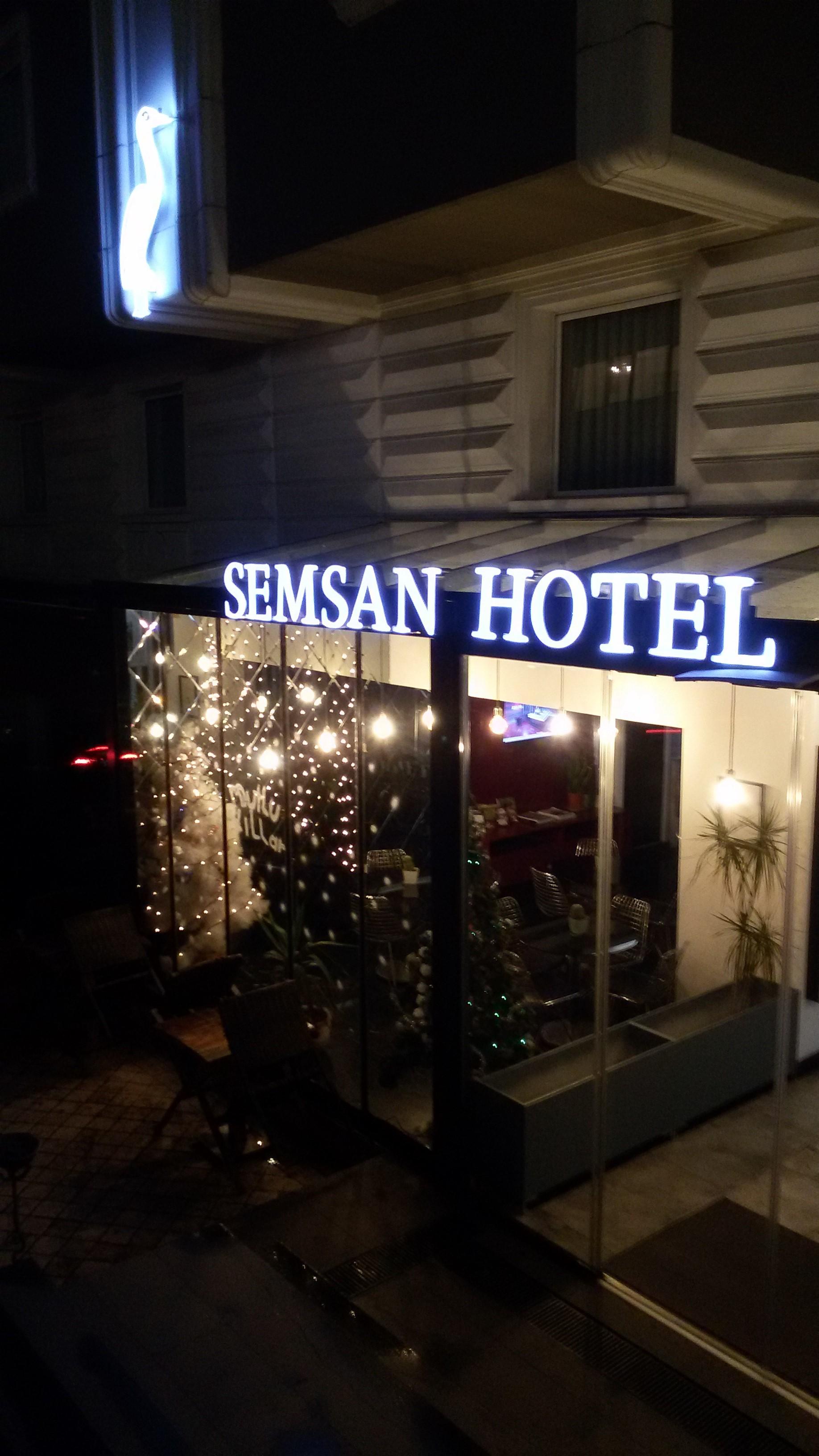 Semsan Hotel Istanboel Buitenkant foto