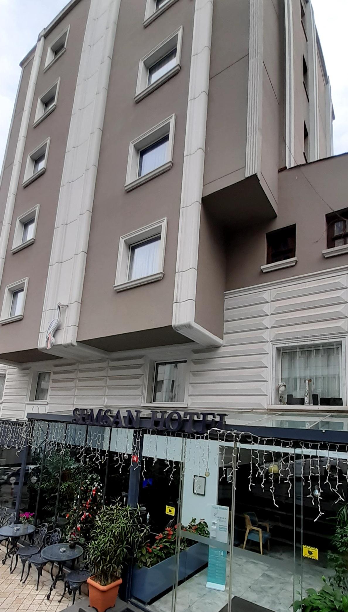 Semsan Hotel Istanboel Buitenkant foto