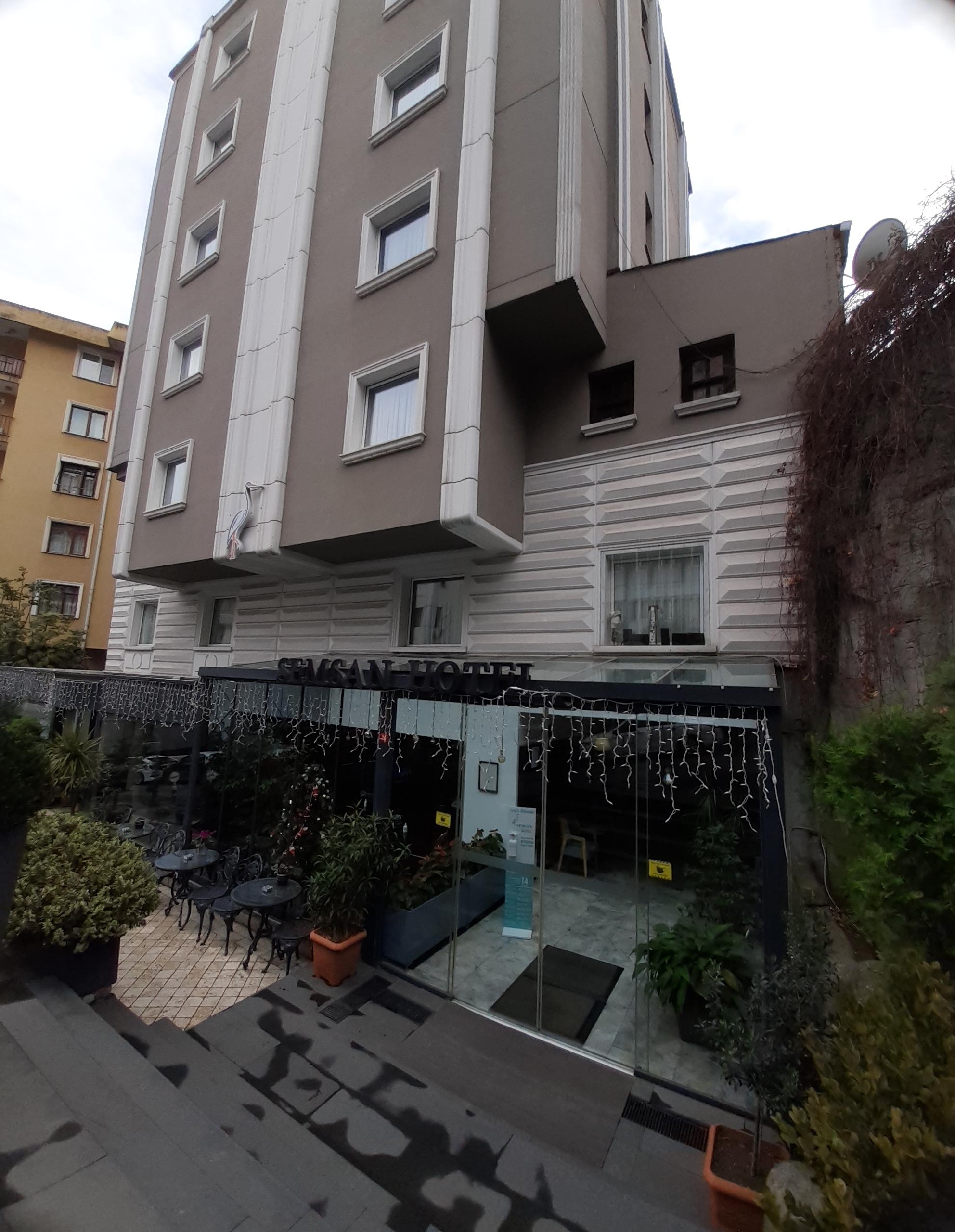 Semsan Hotel Istanboel Buitenkant foto