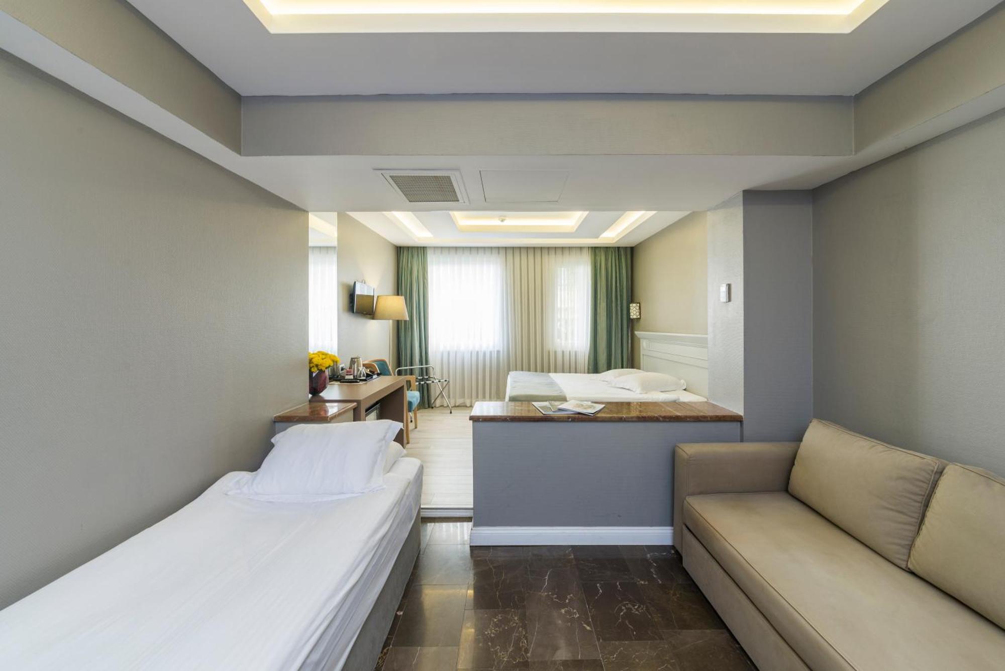 Semsan Hotel Istanboel Buitenkant foto