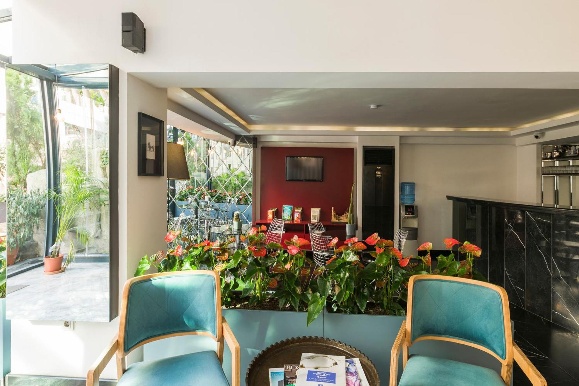 Semsan Hotel Istanboel Buitenkant foto