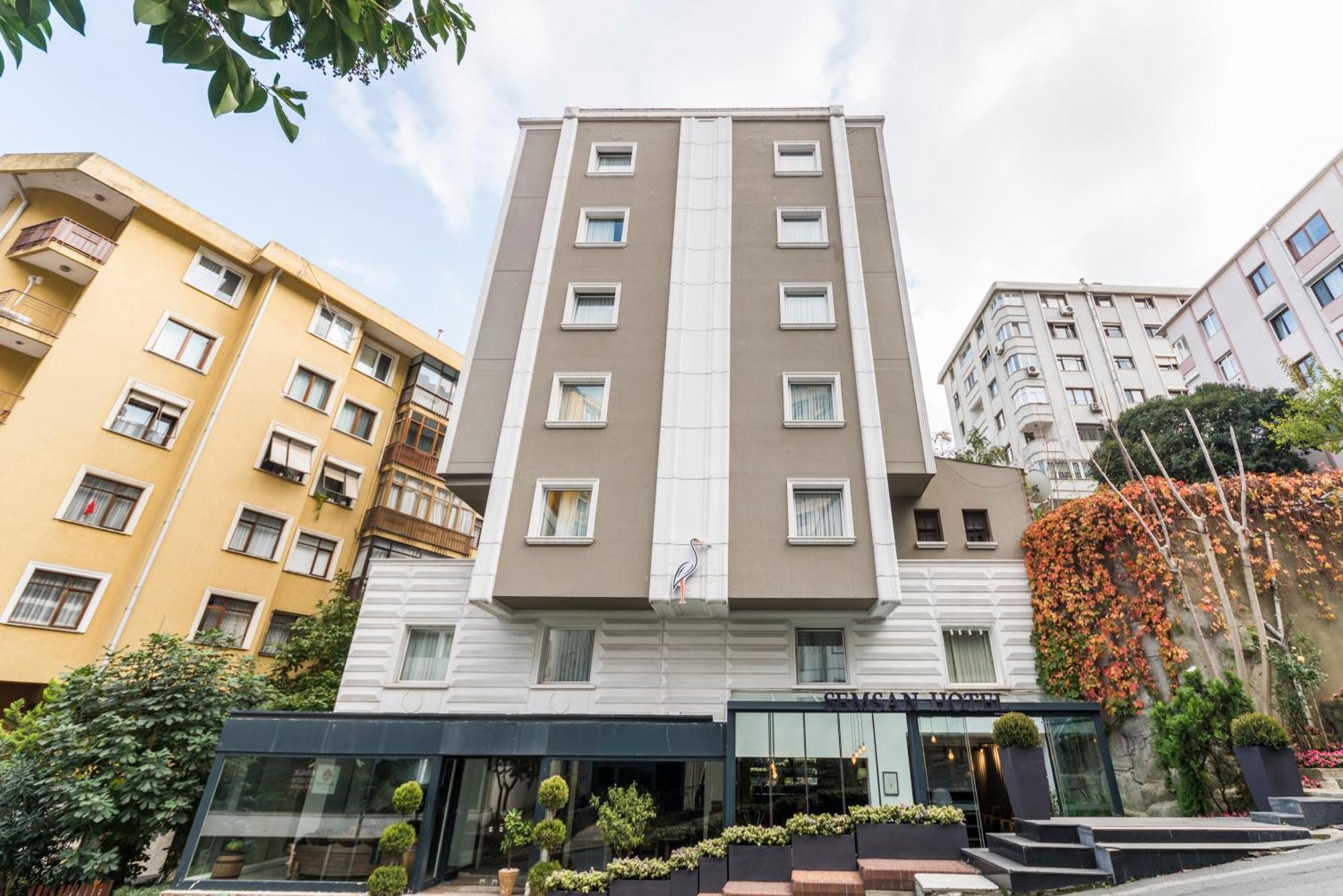 Semsan Hotel Istanboel Buitenkant foto