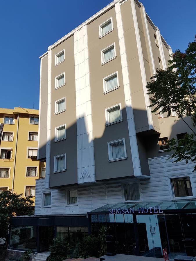 Semsan Hotel Istanboel Buitenkant foto